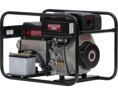 Дизельный генератор Europower EP 6000 TDE, трехфазный, 4.4, 3.2, Yanmar, электростартер, 5.4 л