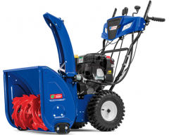 Снегоуборочная машина бензиновая MasterYard MV 9024 BE, самоходный Тип передвижения, 6 Количество скоростей, 62 см, есть Фара освещения, нет Подогрев ручек, B&S Модель двигателя