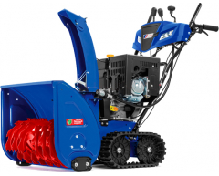 Снегоуборочная машина бензиновая MasterYard MV 23528 RET, самоходный Тип передвижения, 6 Количество скоростей, 71 см, есть Фара освещения, есть Подогрев ручек, MasterYard Производитель двигателя