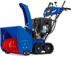 Снегоуборочная машина бензиновая MasterYard MV 26528 RET, самоходный Тип передвижения, 6 Количество скоростей, 76 см, есть Фара освещения, есть Подогрев ручек, MasterYard Производитель двигателя