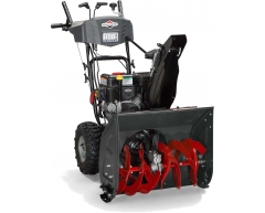 Снегоуборочная машина бензиновая Briggs & Stratton S 1024, самоходный Тип передвижения, 6 Количество скоростей, 61 см, есть Фара освещения, нет Подогрев ручек, B&S Модель двигателя