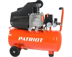 Компрессор масляный Patriot EURO 24-240, 24 л, 240 л/мин, 1.5 кВт, 230 В