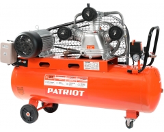Компрессор масляный Patriot PTR 100-670, 100 л, 670 л/мин, 3.0 кВт, 230 В