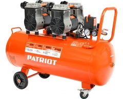 Компрессор безмасляный Patriot WO 80-360, 80 л, 360 л/мин, 2.2 кВт, 230 В