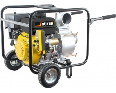 Мотопомпа бензиновая Huter MPD 100, 1080 л/мин, 32 м