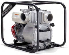Мотопомпа бензиновая Koshin KTH 100 S, 2050 л/мин, 30 м