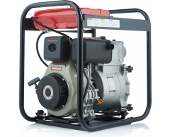 Мотопомпа дизельная Koshin KTY 100 D, 1650 л/мин, 25 м