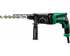 Перфоратор HiKOKI DH 26 PC2, трехрежимный Количество режимов, 2.9 Дж, 2.8 кг, 830 Вт