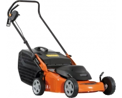 Газонокосилка электрическая Oleo-Mac G 44 PE COMFORT PLUS, несамоходная Тип передвижения, 41 см, нет Боковой выброс, нет Мульчирование, 60 л, электрический Тип двигателя