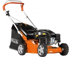 Газонокосилка бензиновая Oleo-Mac G 44 PK COMFORT PLUS, несамоходная Тип передвижения, 41 см, нет Боковой выброс, нет Мульчирование, 70 л, EMAK Модель двигателя