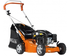 Газонокосилка бензиновая Oleo-Mac G 48 PK COMFORT PLUS, несамоходная Тип передвижения, 46 см, нет Боковой выброс, нет Мульчирование, 70 л, EMAK Модель двигателя