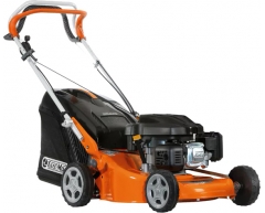 Газонокосилка бензиновая Oleo-Mac G 48 TK COMFORT PLUS, самоходная Тип передвижения, 46 см, нет Боковой выброс, опция Мульчирование, 70 л, EMAK Модель двигателя