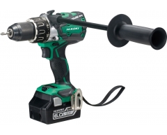 Дрель-шуруповерт аккумуляторная HiKOKI DS 18 DBL2, 136 max, 76 max, 13 max, Li-Ion Тип аккумулятора, 18 Напряжение аккумулятора, 5.0 Емкость аккумулятора