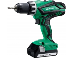 Дрель-шуруповерт аккумуляторная HiKOKI DS 18 DJL, 53 max, 38 max, 13 max, Li-Ion Тип аккумулятора, 18 Напряжение аккумулятора, 1.5 Емкость аккумулятора