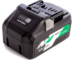 Аккумулятор HiKOKI BSL 36B18, Li-Ion Тип аккумулятора, 36/18 Напряжение аккумулятора, 4.0/8.0 Емкость аккумулятора