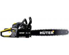 Бензопила Huter BS 52 M, 45 см, 8.3 мм, 6.3 кг, 2.8 кВт, 53 см3