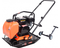 Виброплита бензиновая Patriot VT 100 LB, прямого, 20 кН, 350 мм, 610х460 мм, 97 кг, Loncin