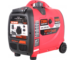 Инверторный бензиновый генератор Mitsui Power ECO ZM 2300 iM, 230 В, 1.8 кВт