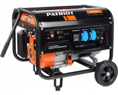 Бензиновый генератор Patriot GP 3810 L, 230 В, 2.8 кВт