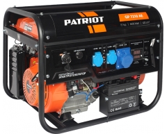 Бензиновый генератор Patriot GP 7210 AE, 230 В, 6.0 кВт