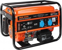 Бензиновый генератор Patriot SRGE 3500 E, 230 В, 2.2 кВт