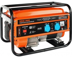 Бензиновый генератор Patriot SRGE 3800, 230 В, 2.8 кВт