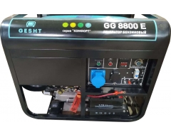 Бензиновый генератор Gesht GG 8800 E, 230 В, 8.0 кВт