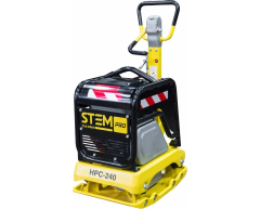 Виброплита бензиновая STEM Techno HPC 240, 35 кН, 700x450 мм, 240 кг, 9.0 л.с.
