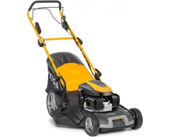 Газонокосилка бензиновая Stiga Combi 55 SVEQ H, самоходная Тип передвижения, вариатор Тип трансмиссии, 53 см, есть Боковой выброс, есть Мульчирование, 70 л, Honda Модель двигателя