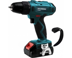 Дрель-шуруповерт аккумуляторная Hyundai A 2020 Li Expert, 35 max, 30 max, 10 max, Li-Ion Тип аккумулятора, 20 Напряжение аккумулятора, 1.5 Емкость аккумулятора