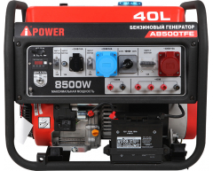 Бензиновый генератор A-iPower A 8500 TFE, 400/230 В, 8.0 кВт, 8.0 кВт