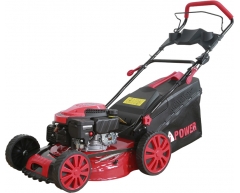 Газонокосилка бензиновая A-iPower ALM 46 P, несамоходная Тип передвижения, 46 см, есть Боковой выброс, есть Мульчирование, 60 л, A-iPower Модель двигателя