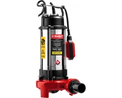 Насос фекальный ЗУБР НПФ-1500-Р, грязная Назначение насоса, 380 л/мин, 1500 Вт