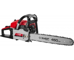 Бензопила ЗУБР ПБЦ-М560 45П, 45 см, 0.325 мм, 6.1 кг, 2.1 кВт, 54.6 см3