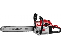 Бензопила ЗУБР ПБЦ-М62-50, 50 см, 0.325 мм, 6.1 кг, 3.5 кВт, 62 см3