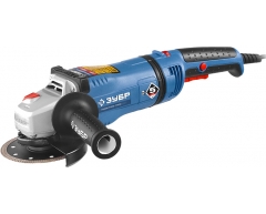 Угловая шлифмашина ЗУБР УШМ-П125-1400 ЭПСТ, 125 мм, 1400 Вт, 1000-11000 об/мин