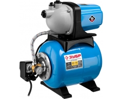 Насосная станция ЗУБР НАС-М3-800, чистая Назначение насоса, 55 л/мин, 40 м, 20 л, 800 Вт