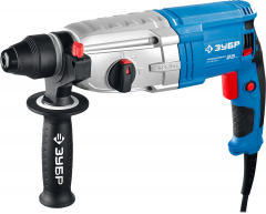 Перфоратор ЗУБР ЗП-28-800 К, трехрежимный Количество режимов, 3.2 Дж, 3.45 кг, 800 Вт