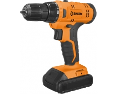 Дрель-шуруповерт аккумуляторная Вихрь ДА-20Л-2К (2.0 А/ч), 50 max, 30 max, 12 max, Li-Ion Тип аккумулятора, 20 Напряжение аккумулятора, 2 Емкость аккумулятора