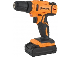 Дрель-шуруповерт аккумуляторная Вихрь ДА-24Л-2К, 55 max, 30 max, 12 max, Li-Ion Тип аккумулятора, 24 Напряжение аккумулятора, 2 Емкость аккумулятора