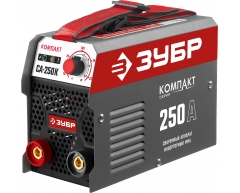 Сварочный инвертор ЗУБР СА-250К, 230 В, 4.4 кг, 20-250 А