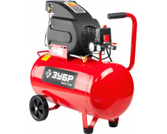 Компрессор масляный ЗУБР ЗКПМ-220-50-1.5, 50 л, 220 л/мин, 1.5 кВт, 230 В