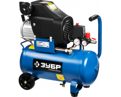 Компрессор масляный ЗУБР ЗКПМ-310-24-2.2, 24 л, 310 л/мин, 2.2 кВт, 230 В