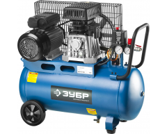 Компрессор масляный ЗУБР ЗКПМ-360-50-Р-2.2, 50 л, 360 л/мин, 2.2 кВт, 230 В