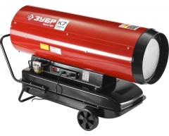 Тепловая пушка дизельная ЗУБР ДП-К7-65000-Д, 65 кВт, 1600 м3/ч, 55.5 л, дизельное Вид топлива