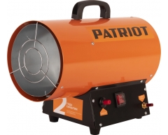 Тепловая пушка газовая Patriot GS 12, 12 кВт, 320 м3/ч, пропан/бутан Вид топлива