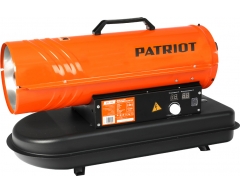 Тепловая пушка дизельная Patriot DTС 125, 15 кВт, 320 м3/ч, 19 л, дизельное/керосин Вид топлива