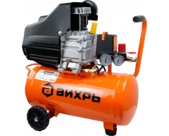 Компрессор масляный Вихрь КМП-230/24, 24 л, 230 л/мин, 1.6 кВт