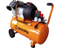 Компрессор масляный Вихрь КМП-400/100, 100 л, 24000 л/мин, 2.5 кВт