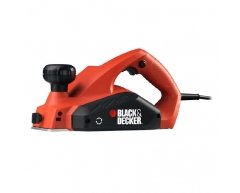 Рубанок Black & Decker KW712KA, 82 Ширина ножей, 2 max, 650 Мощность